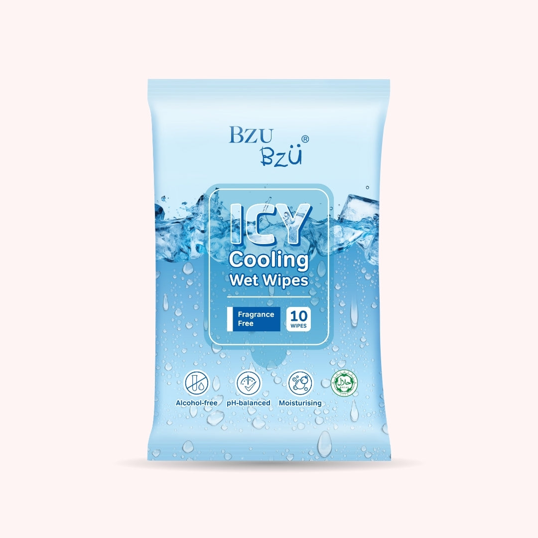 ICY Cooling Wet Wipes 10s