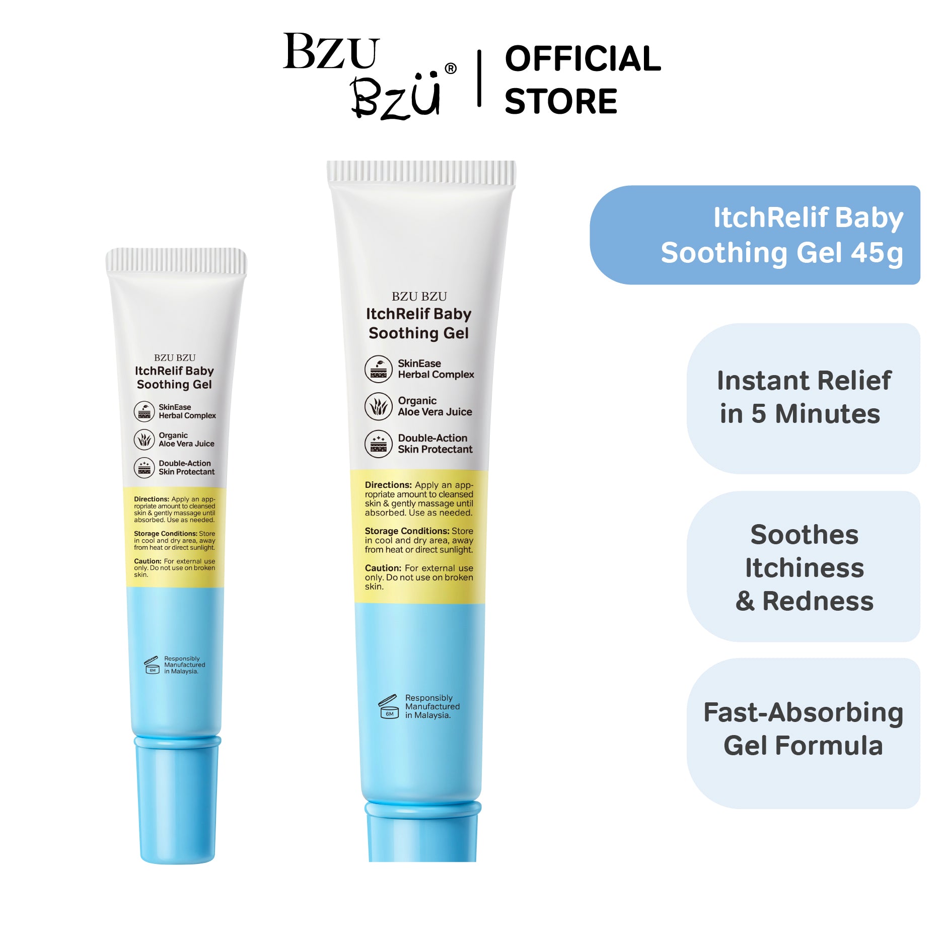 Baby+ ItchRelif Baby Soothing Gel 15g