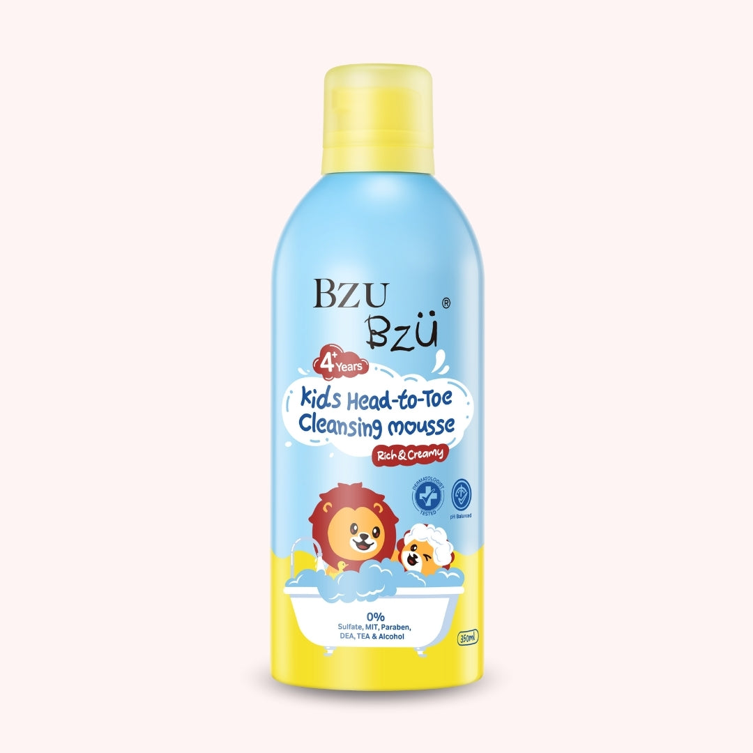 Kids Head-to-Toe Cleansing Mousse 350ml