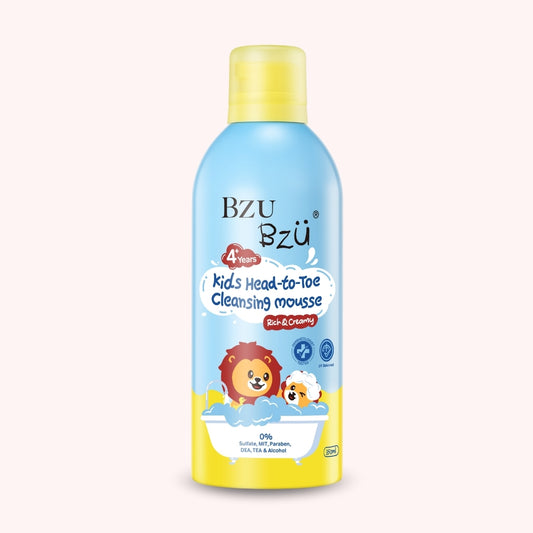 Kids Head-to-Toe Cleansing Mousse 350ml
