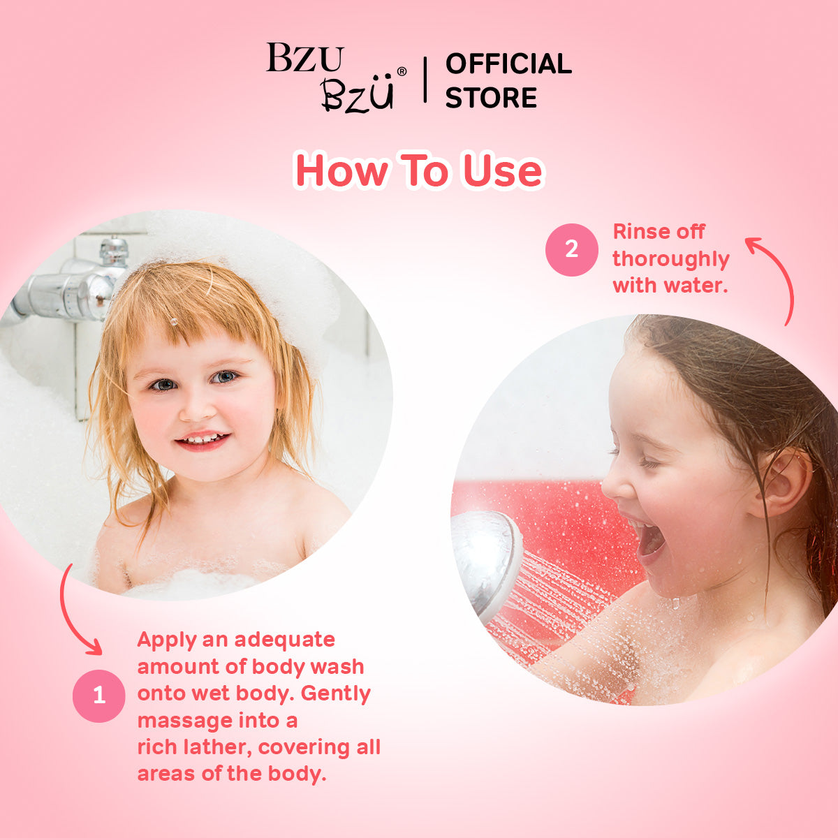 Happy Girl Body Wash 350ml