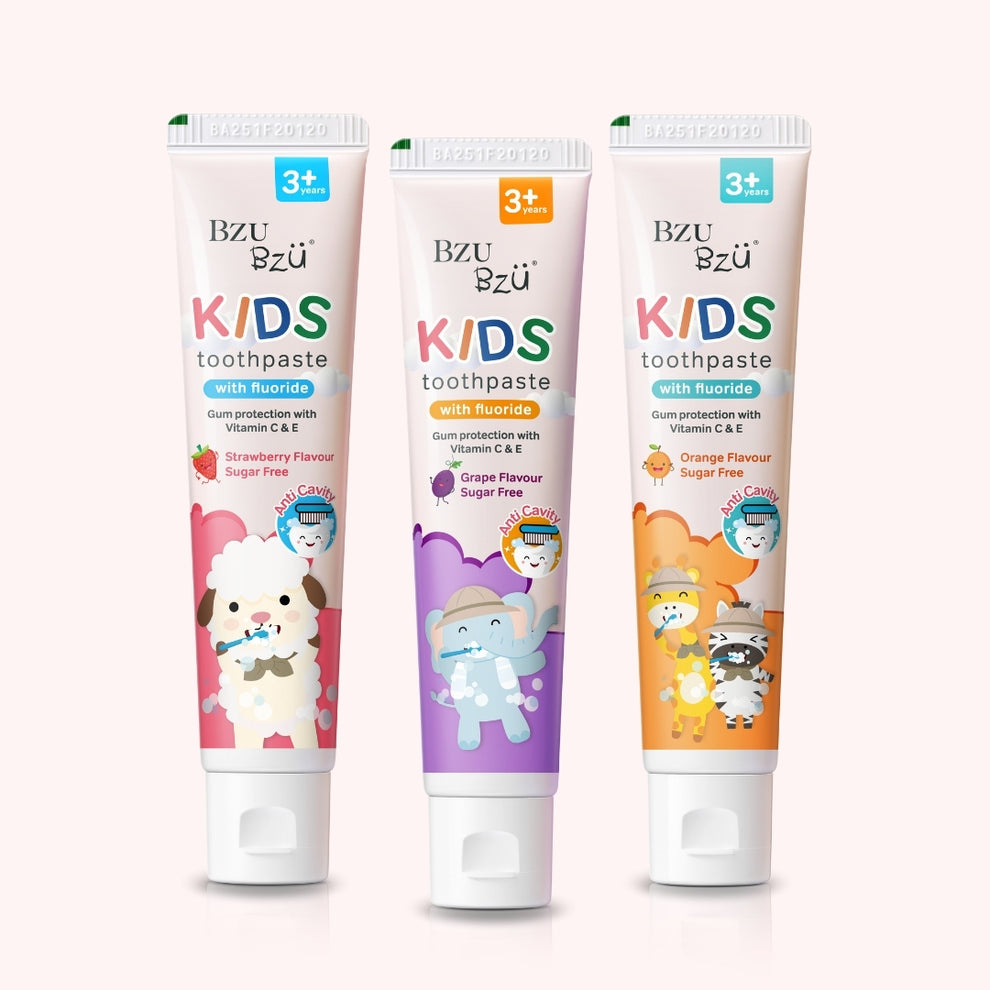 Kids Toothpaste (50g) – BZU BZU MALAYSIA