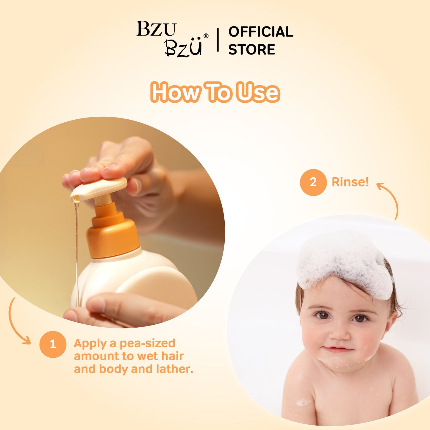 Head-to-Toe Baby Wash (Oat & Milk) 600ml