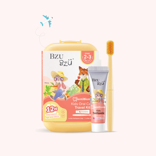 DentiBiome Kids Oral Care Travel Kit 2pcs Set (Stage 2-3)
