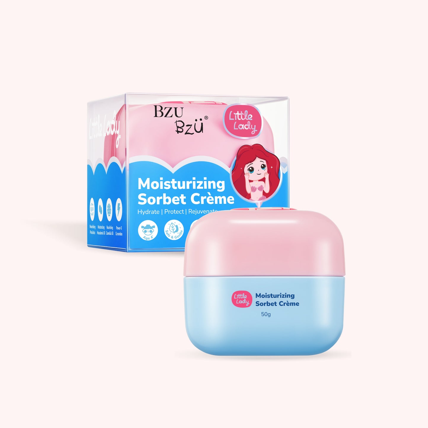 🎁 Little Lady Moisturizing Sorbet Crème 50g (100% off)