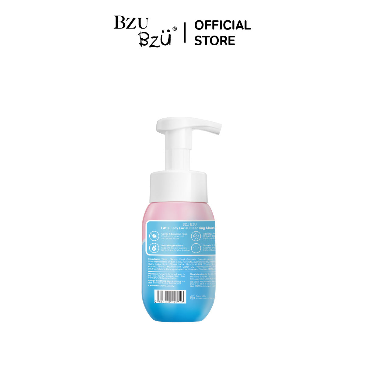 Little Lady Facial Cleansing Mousse -160ml
