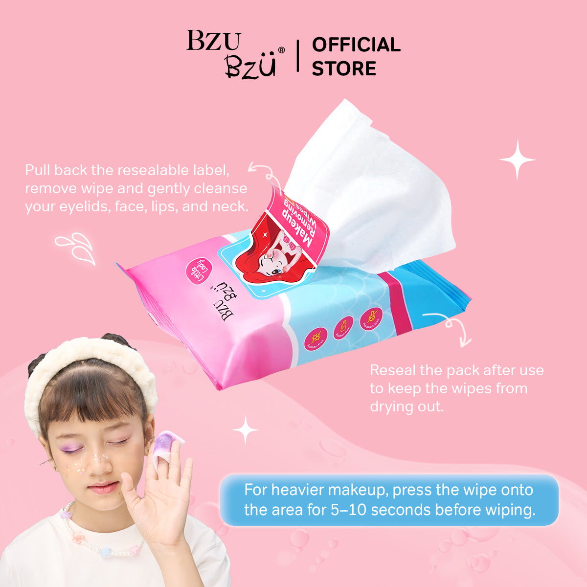 Little Lady Makeup Removing Wipes