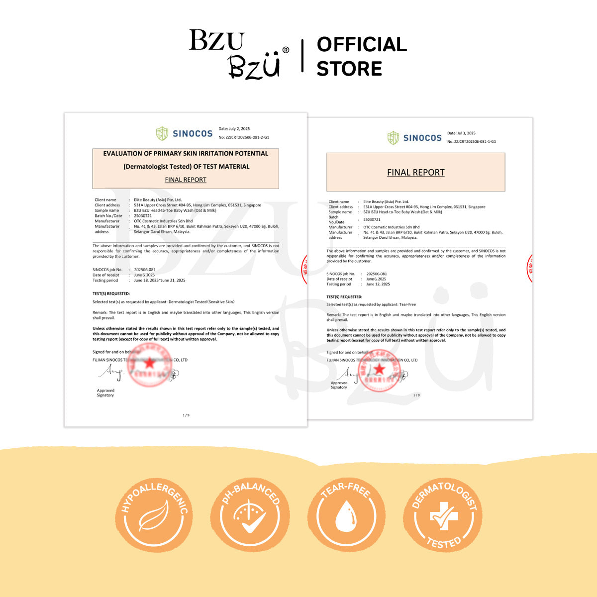 WTP Head-to-Toe Baby Wash (Oat & Milk) 600ml
