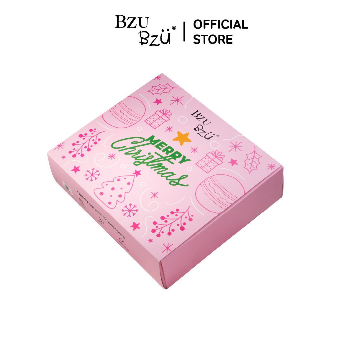 BZU BZU Little Lady Bundle Gift Box - Silky Soft Kids Shampoo (600ml) + Happy Kids Body Wash (600ml)