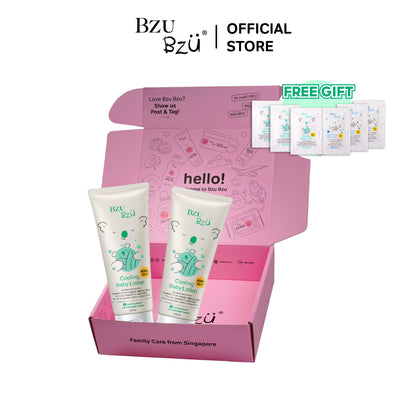 BZU BZU Cooling Baby Lotion DUO Bundle Gift Box
