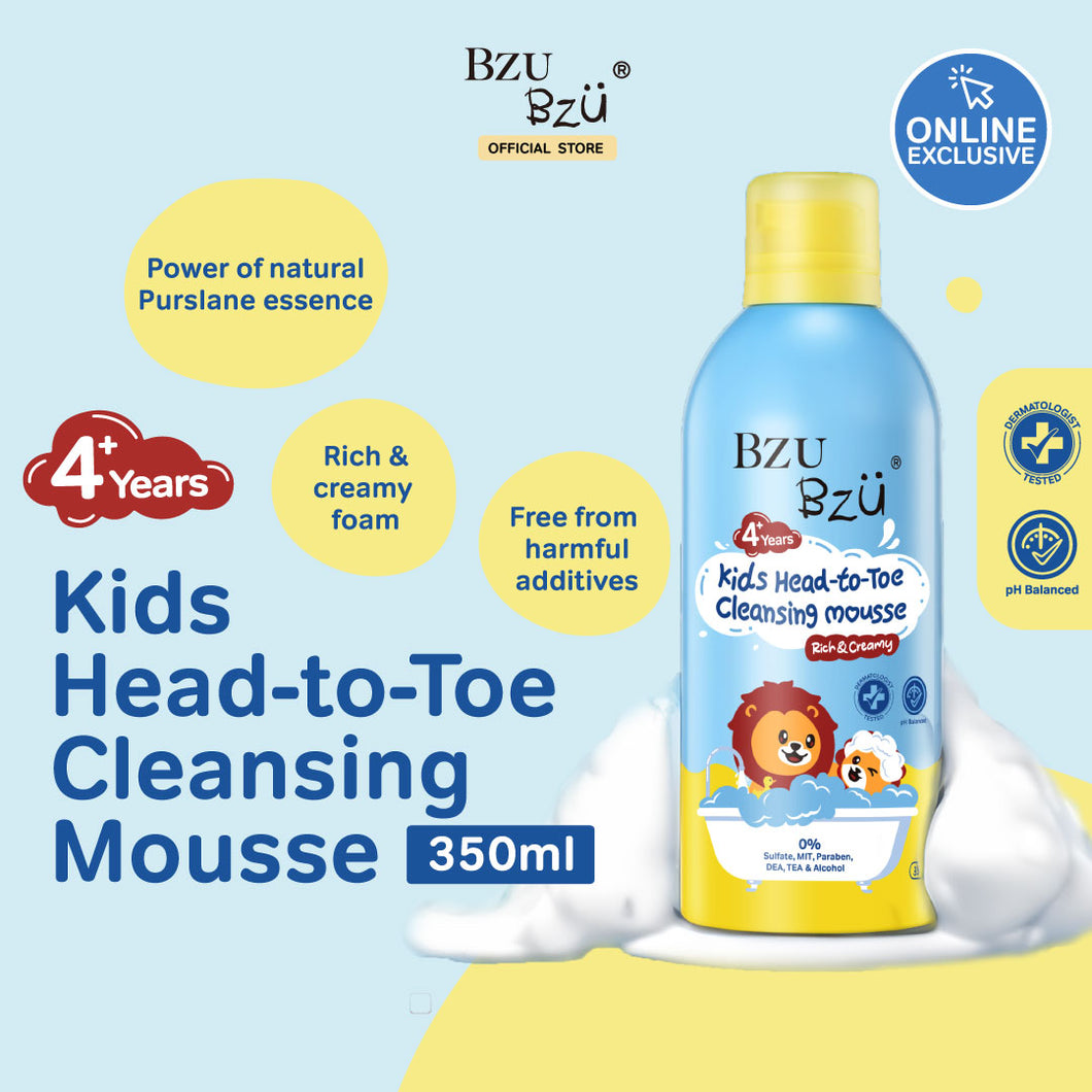 【Online Exclusive】BZU BZU Kids Head-to-Toe Cleansing Mousse