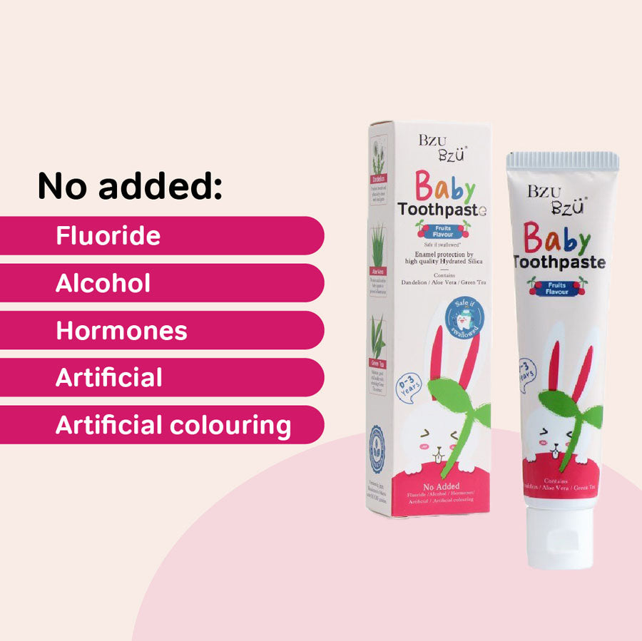 Baby Toothpaste (50g) – BZU BZU MALAYSIA