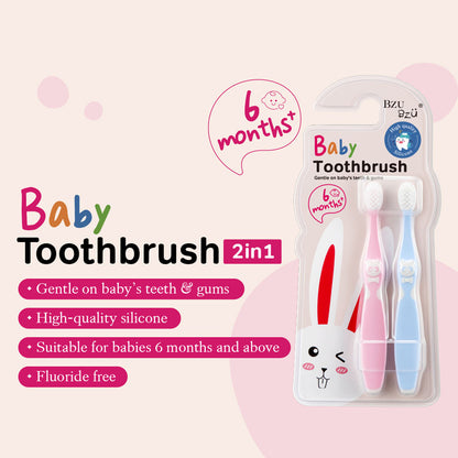 Baby Toothbrush (2-in-1)