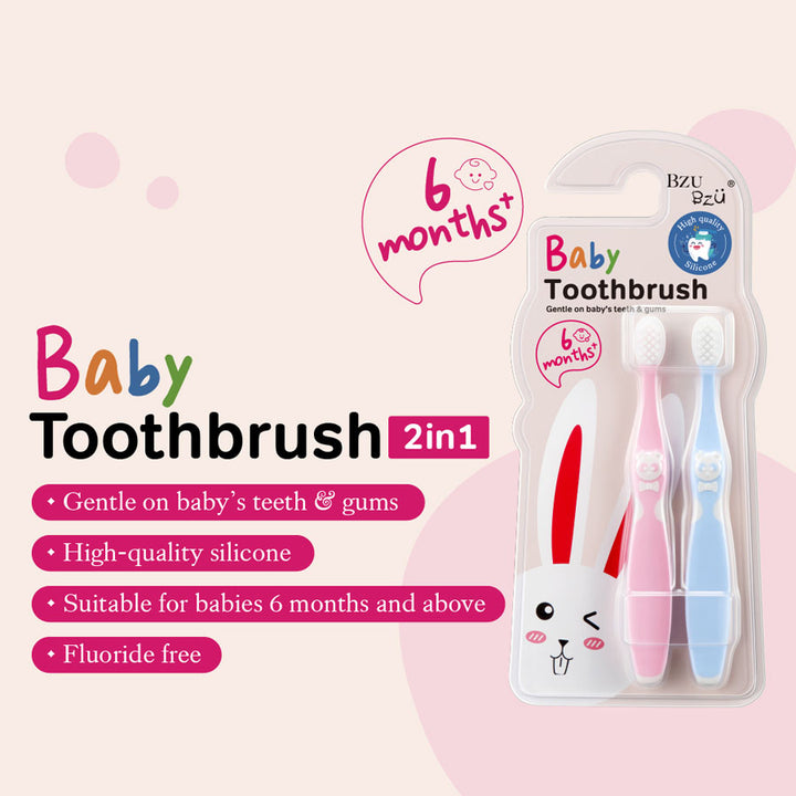 Baby Toothbrush (2-in-1)