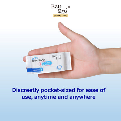 Wet Toilet Paper (6 Packs x 8s)