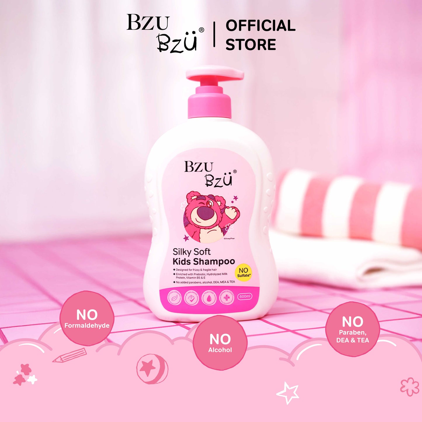 Toy Story - Silky Soft Kids Shampoo 600ml