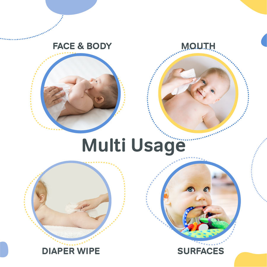 Ultra Gentle Baby Wipes 30s