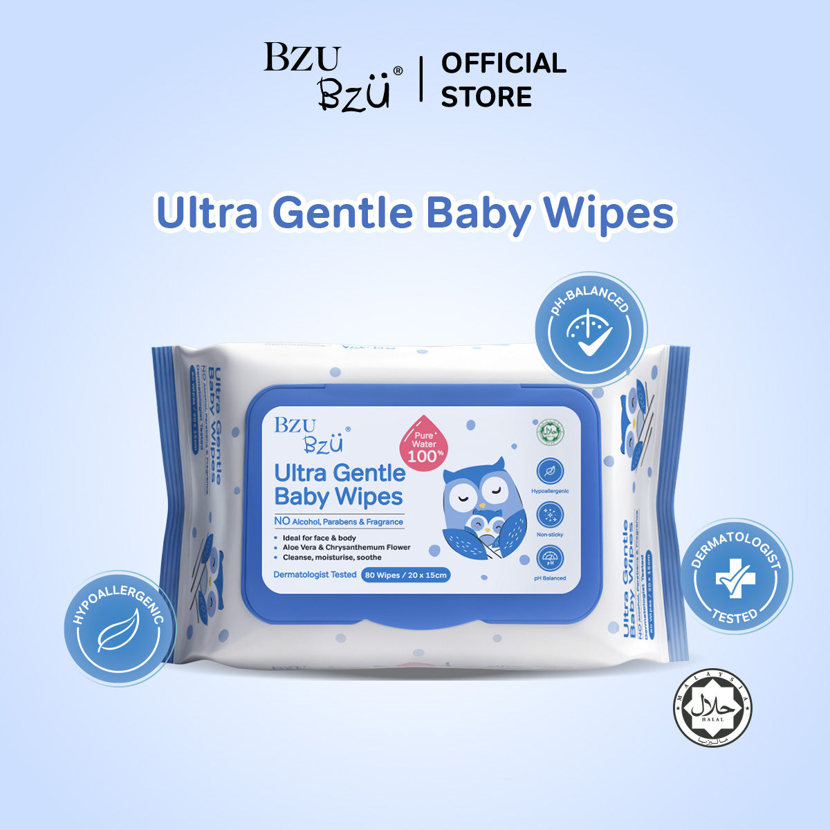 Ultra Gentle Baby Wipes 80s