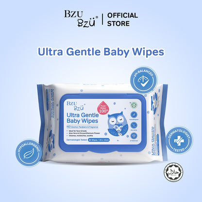 Ultra Gentle Baby Wipes 80s