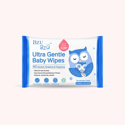 Ultra Gentle Baby Wipes 10s