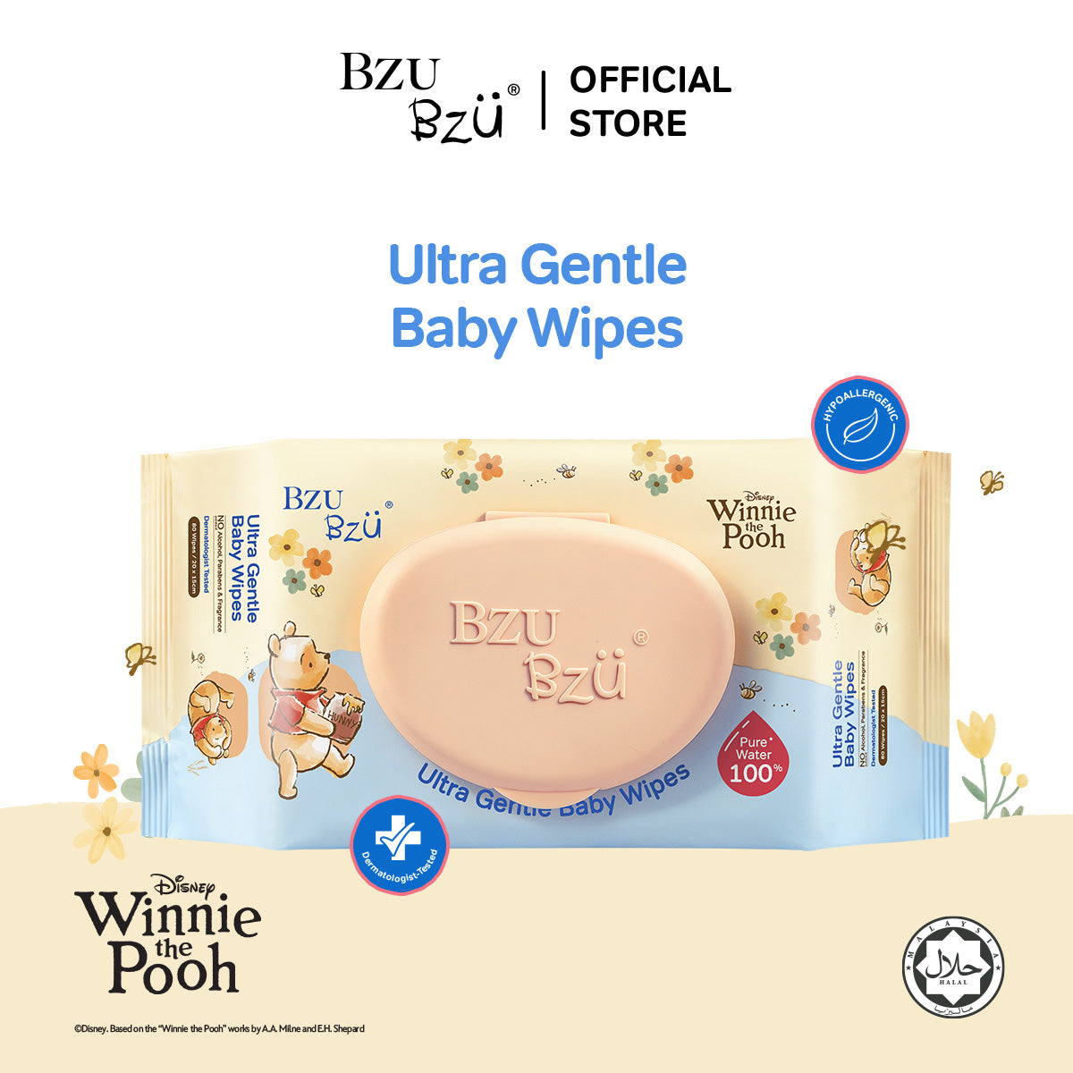 WTP [Value Pack] Ultra Gentle Baby Wipes 80's