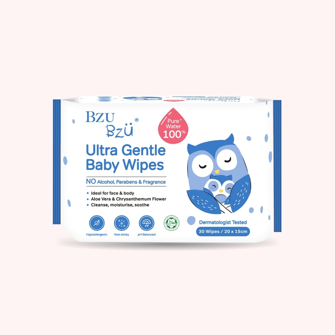 Ultra Gentle Baby Wipes 30s