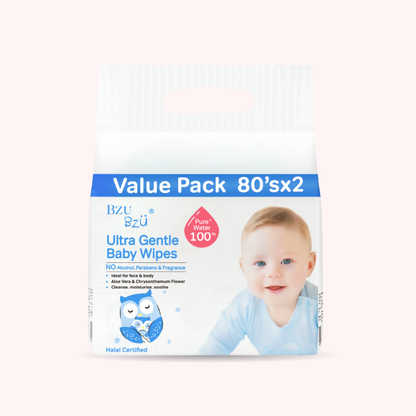 [Value Pack] Ultra Gentle Baby Wipes 80's