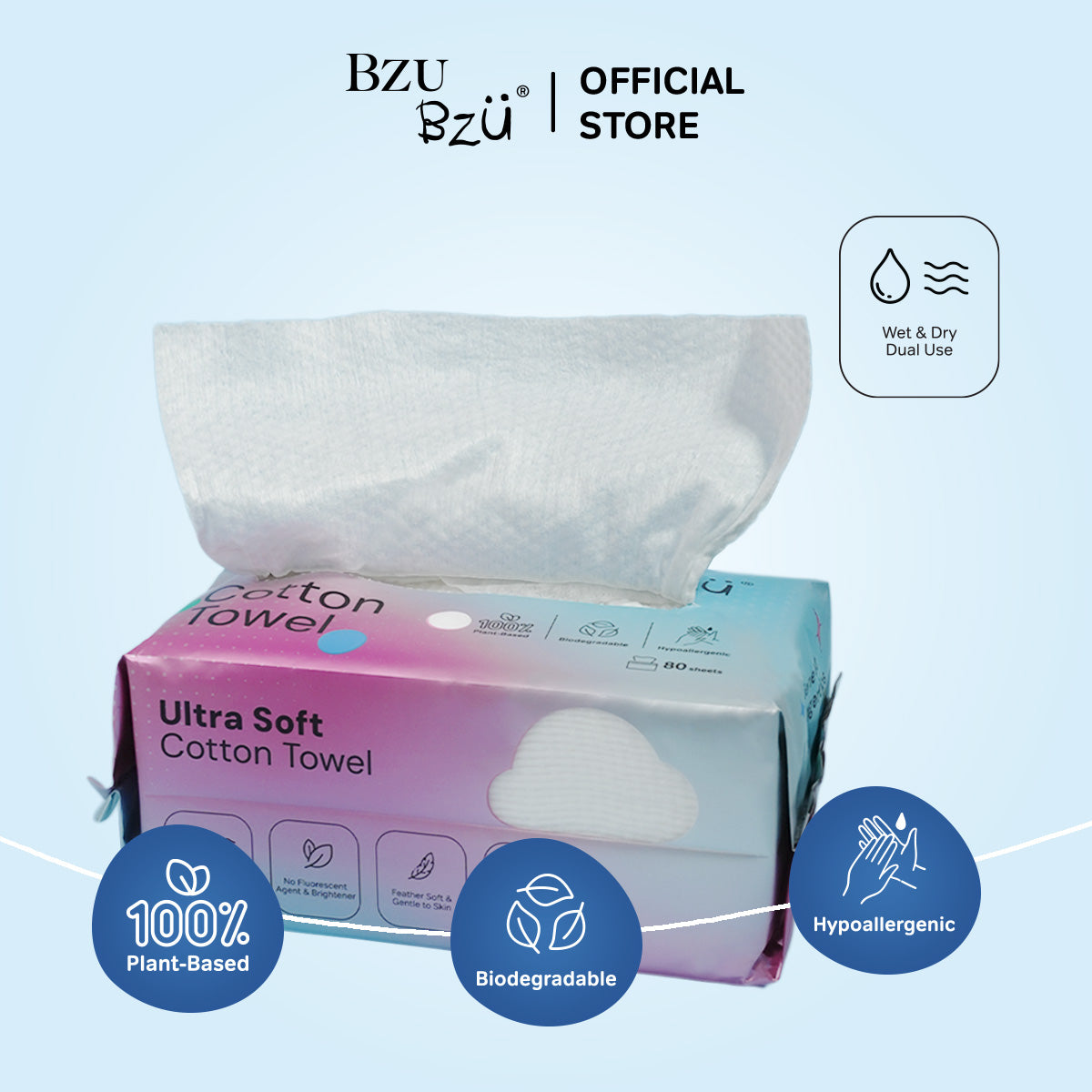 Ultra Soft Cotton Towel 80s