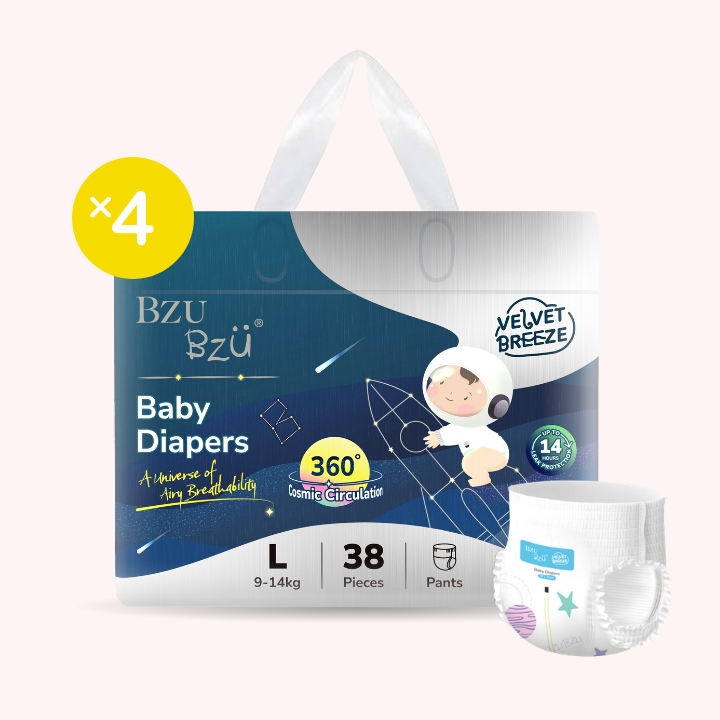 VelvetBreeze Baby Diapers - Pants [Carton Deal]
