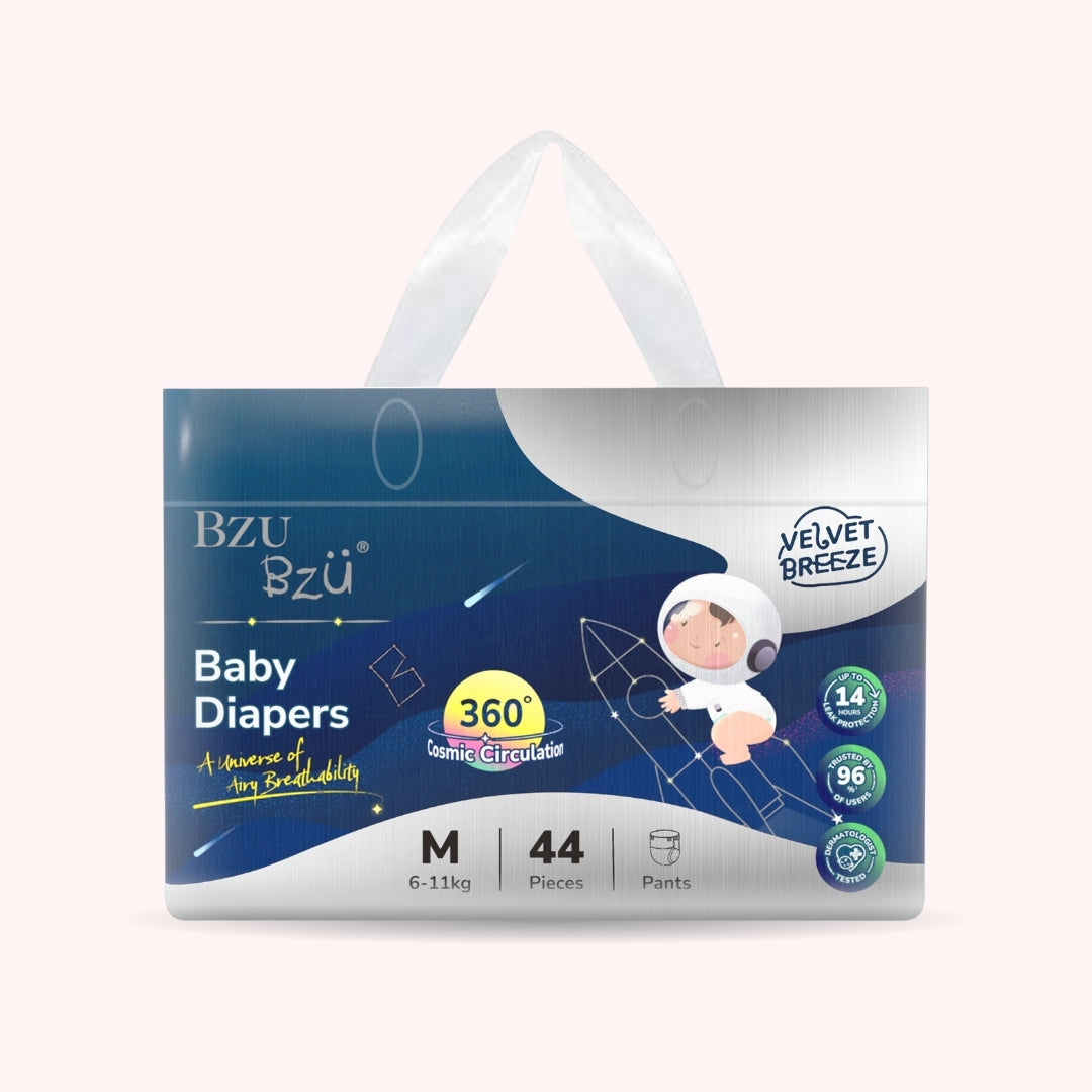 🎁 VelvetBreeze Baby Diapers - Pants (100% off)