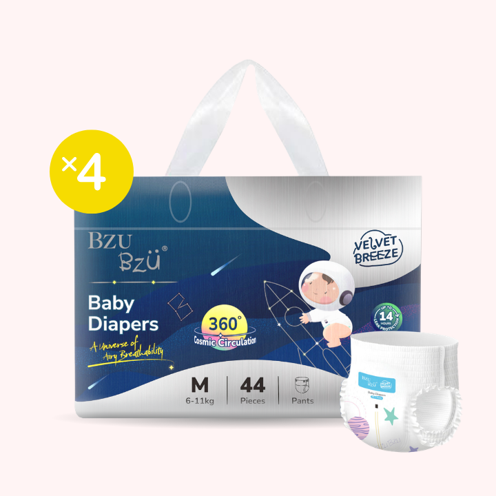VelvetBreeze Baby Diapers - Pants [Carton Deal]