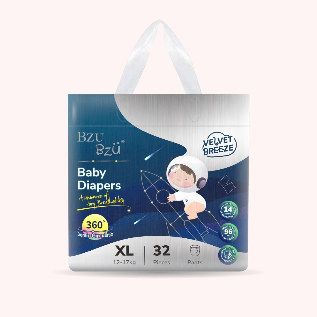 🎁 VelvetBreeze Baby Diapers - Pants (100% off)
