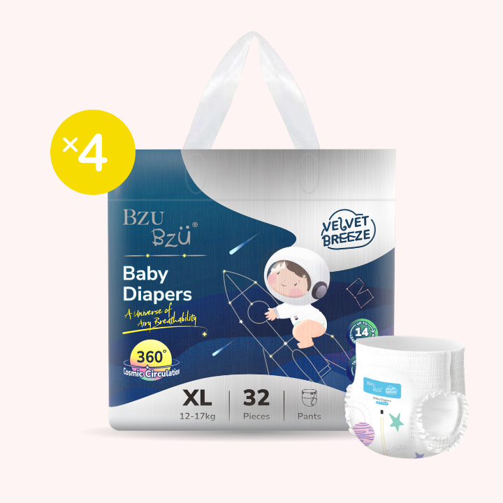 VelvetBreeze Baby Diapers - Pants [Carton Deal]