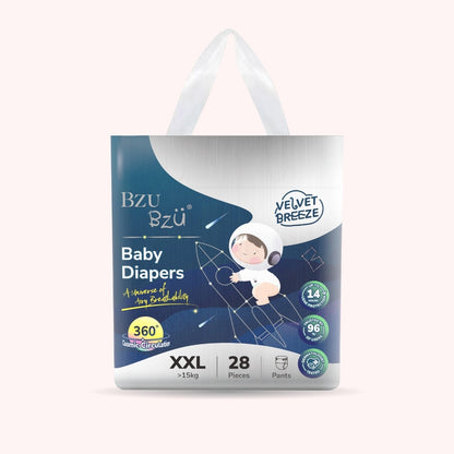 🎁 VelvetBreeze Baby Diapers - Pants (100% off)