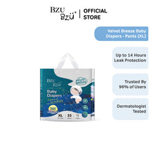 Load image into Gallery viewer, VelvetBreeze Baby Diapers - Pants
