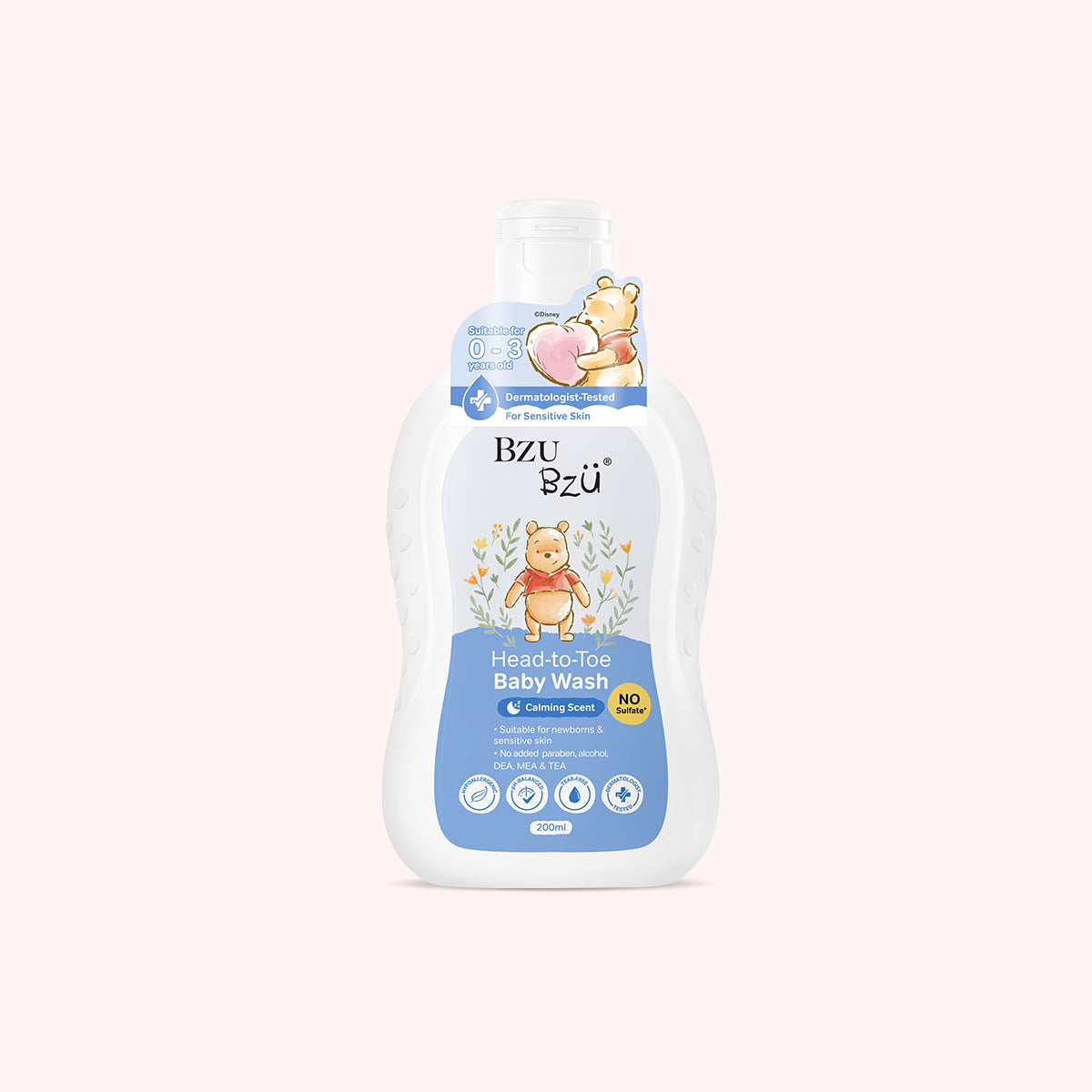 WTP Head to Toe Baby Wash (Calming Scent) 200ml