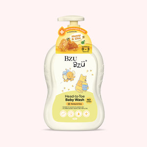 WTP Head-to-Toe Baby Wash (Honey & Cica) 600ml
