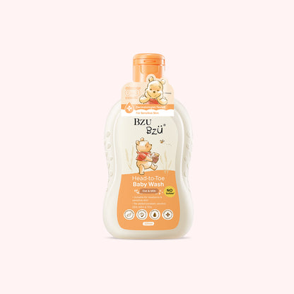 WTP Head-to-Toe Baby Wash (Oat & Milk) 200ml