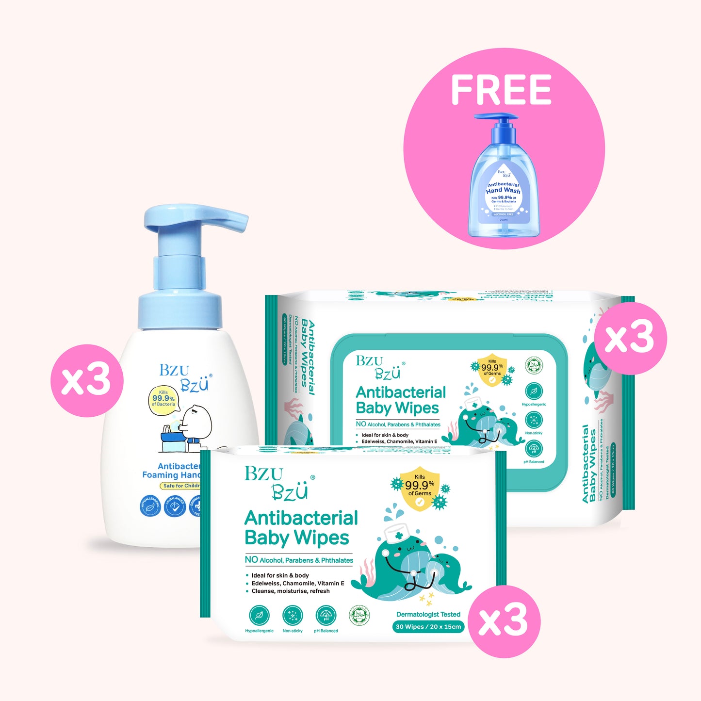 Family Protection Antibacterial Pack