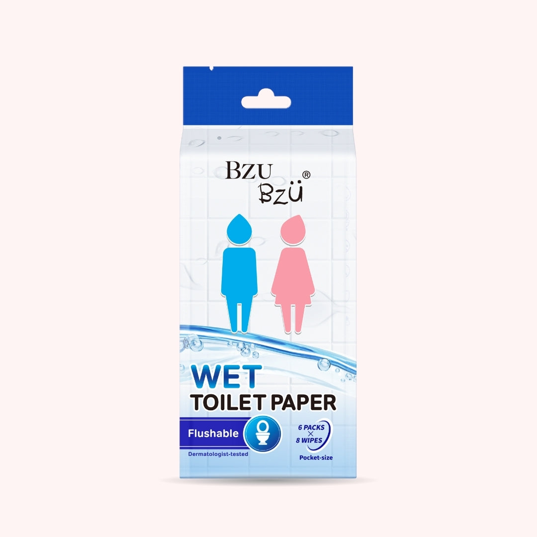 Wet Toilet Paper (6 Packs x 8s)
