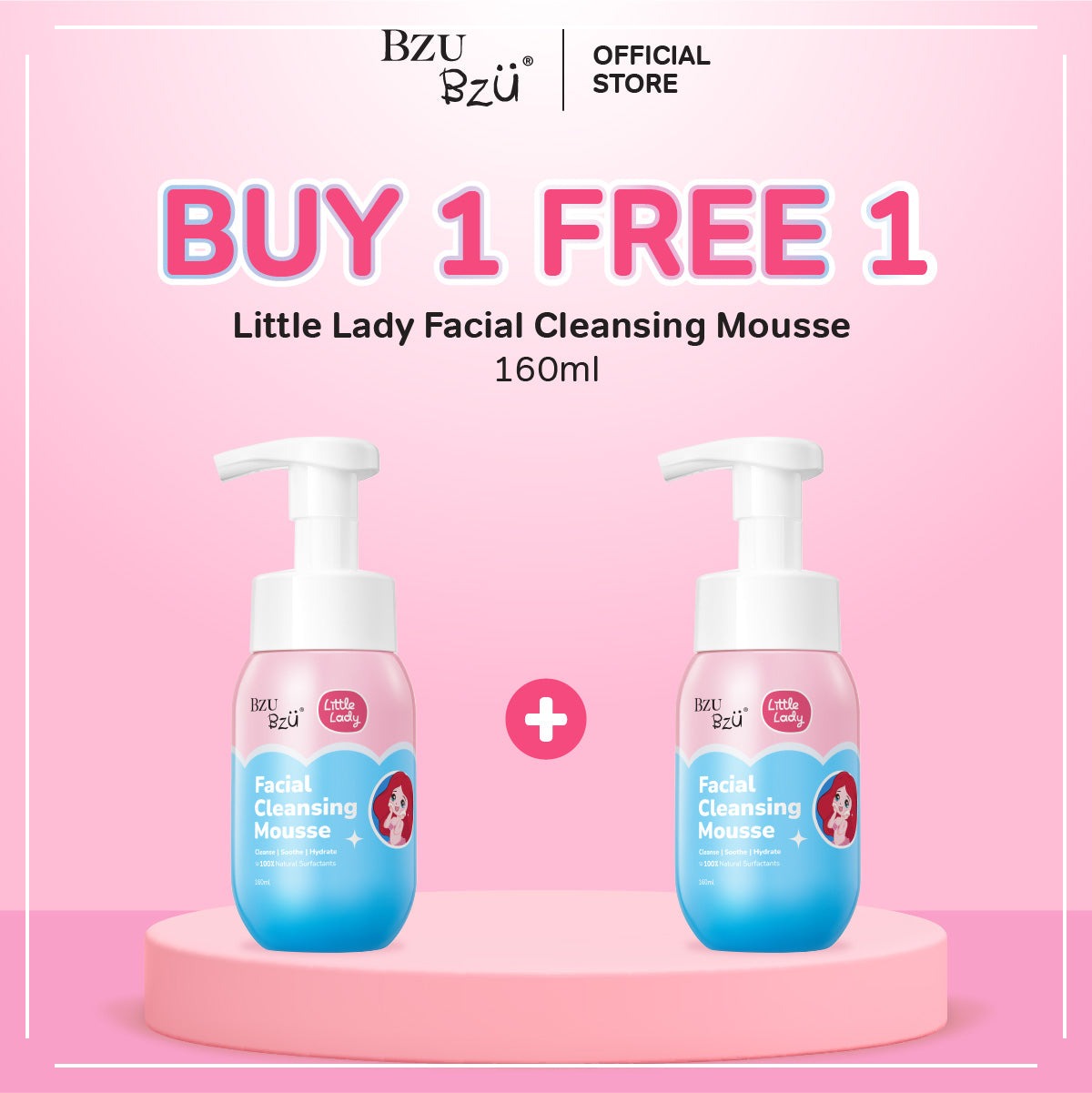 Little Lady Facial Cleansing Mousse 160ml
