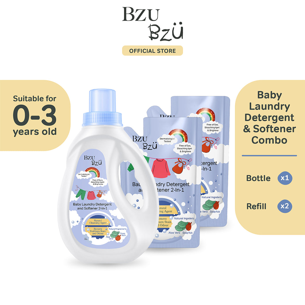 Baby Laundry Detergent and Softener Combo