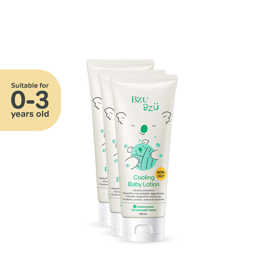 Cooling Baby Lotion (200ml x 3)