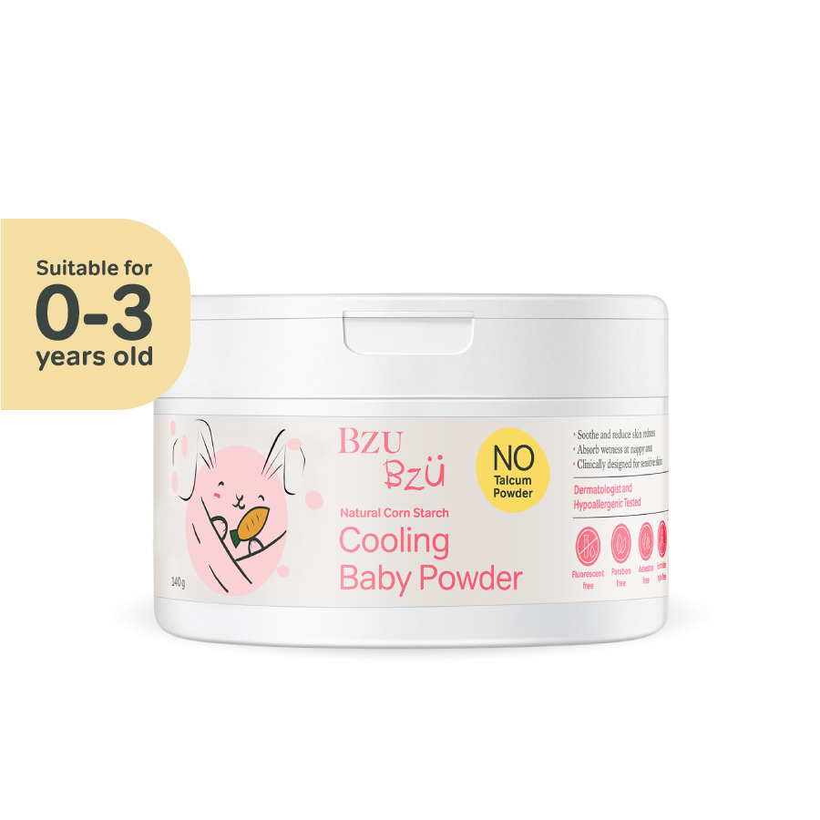 Cooling Baby Powder with Puff (140g)